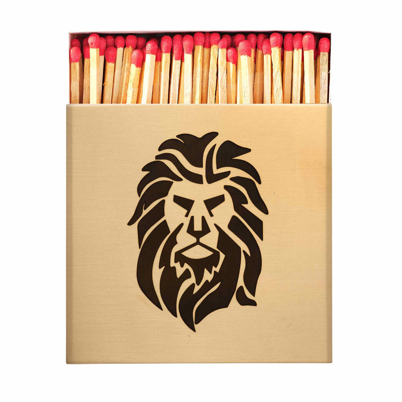 Lion Matchbox