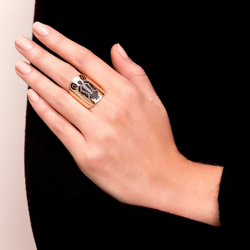 Diane Kordas Zebra Ring