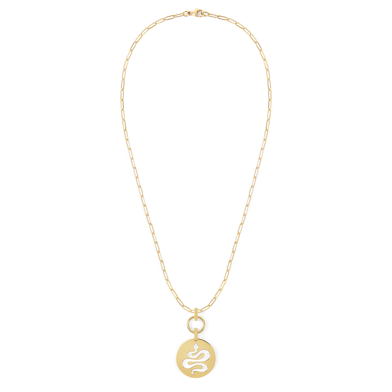 Snake Pendant Necklace