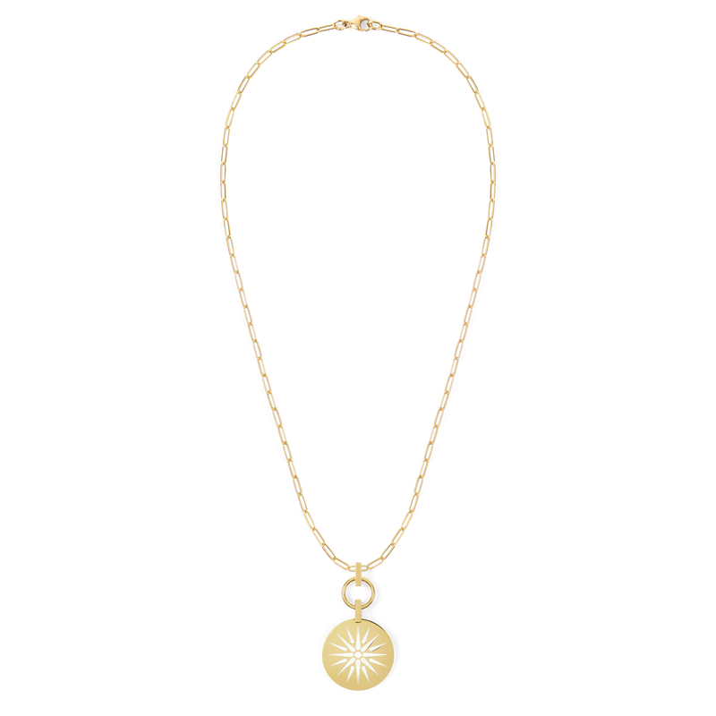 Vergina Sun Pendant Necklace