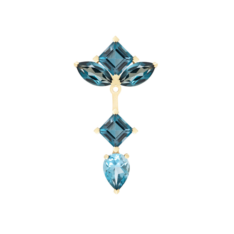 【DIANE KORDAS】lariat 18-karat gold peridot ネックレス WEB限定】K18 イエローゴールド ダイヤモンド ネックレス（0.06