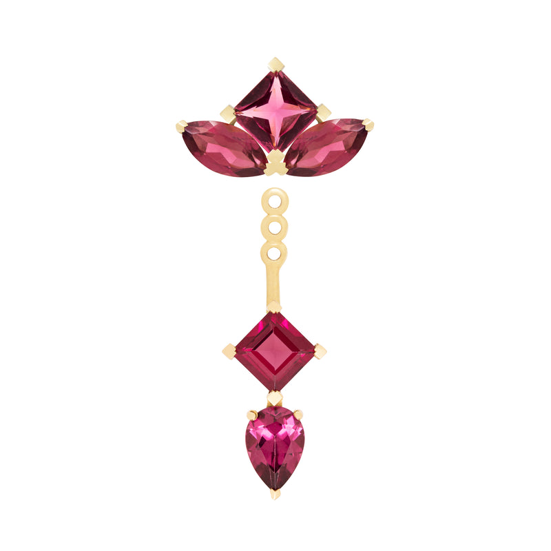 Magenta Earring Jacket