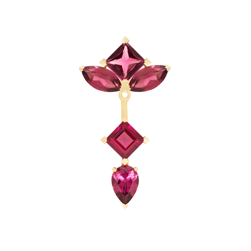 Magenta Earring Jacket