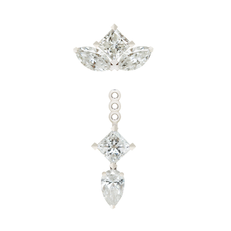 ICE V Diamond Earring Jacket