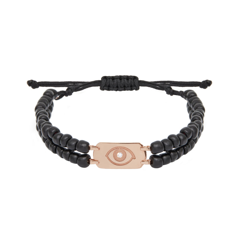 Black Double Strand Bracelet