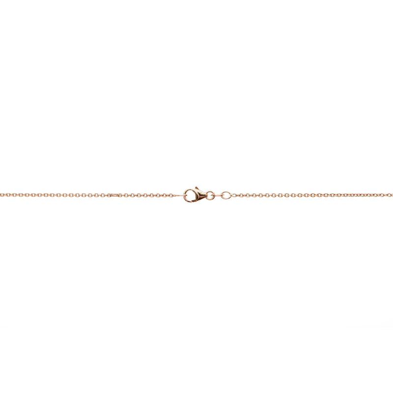 Diamond shield anklet