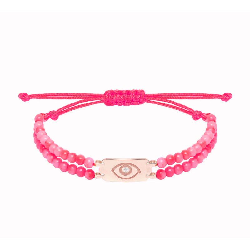 Pink Double Strand Bracelet