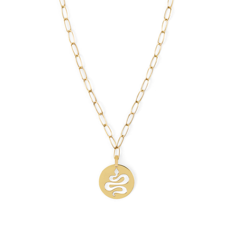 Snake Pendant Necklace