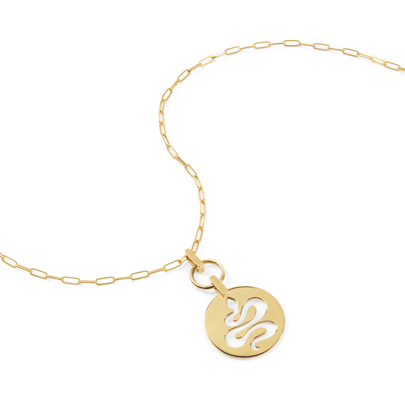 Snake Pendant Necklace