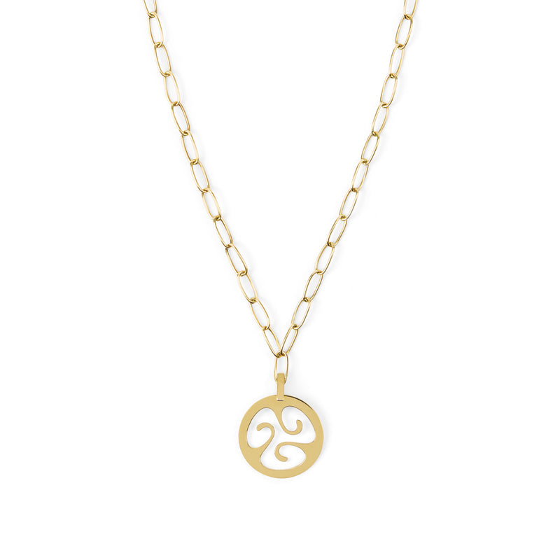 Trippy Pendant Necklace