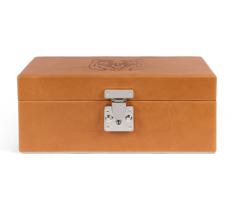 Animal Leather Jewellery Box