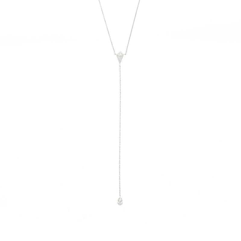 Diamond Lariat Necklace