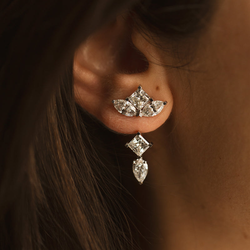 ICE V Diamond Earring Jacket