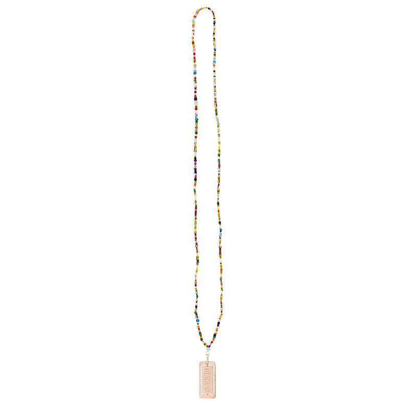 Rainbow Genius/Mad I.D Tag Necklace