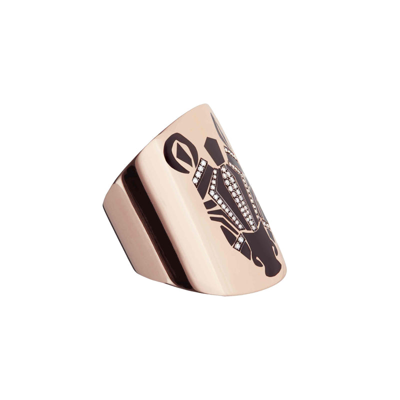 Diane Kordas Zebra Ring