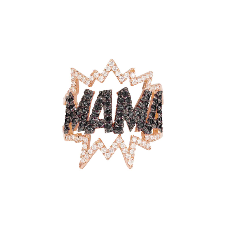Diamond MAMA Ring