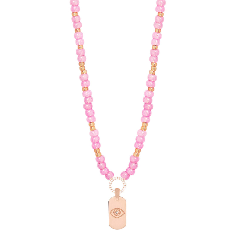 Pink Beaded Necklace