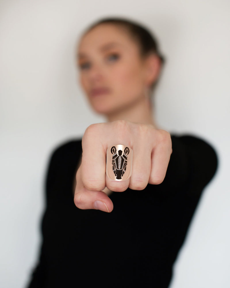 Zebra Ring